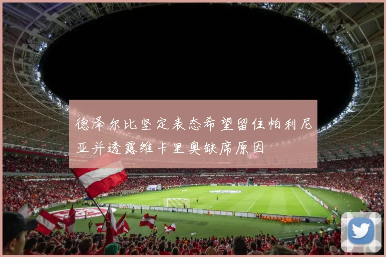德泽尔比坚定表态希望留住帕利尼亚并透露维卡里奥缺席原因